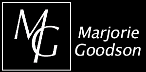 Marjorie Goodson: In The Act Logo